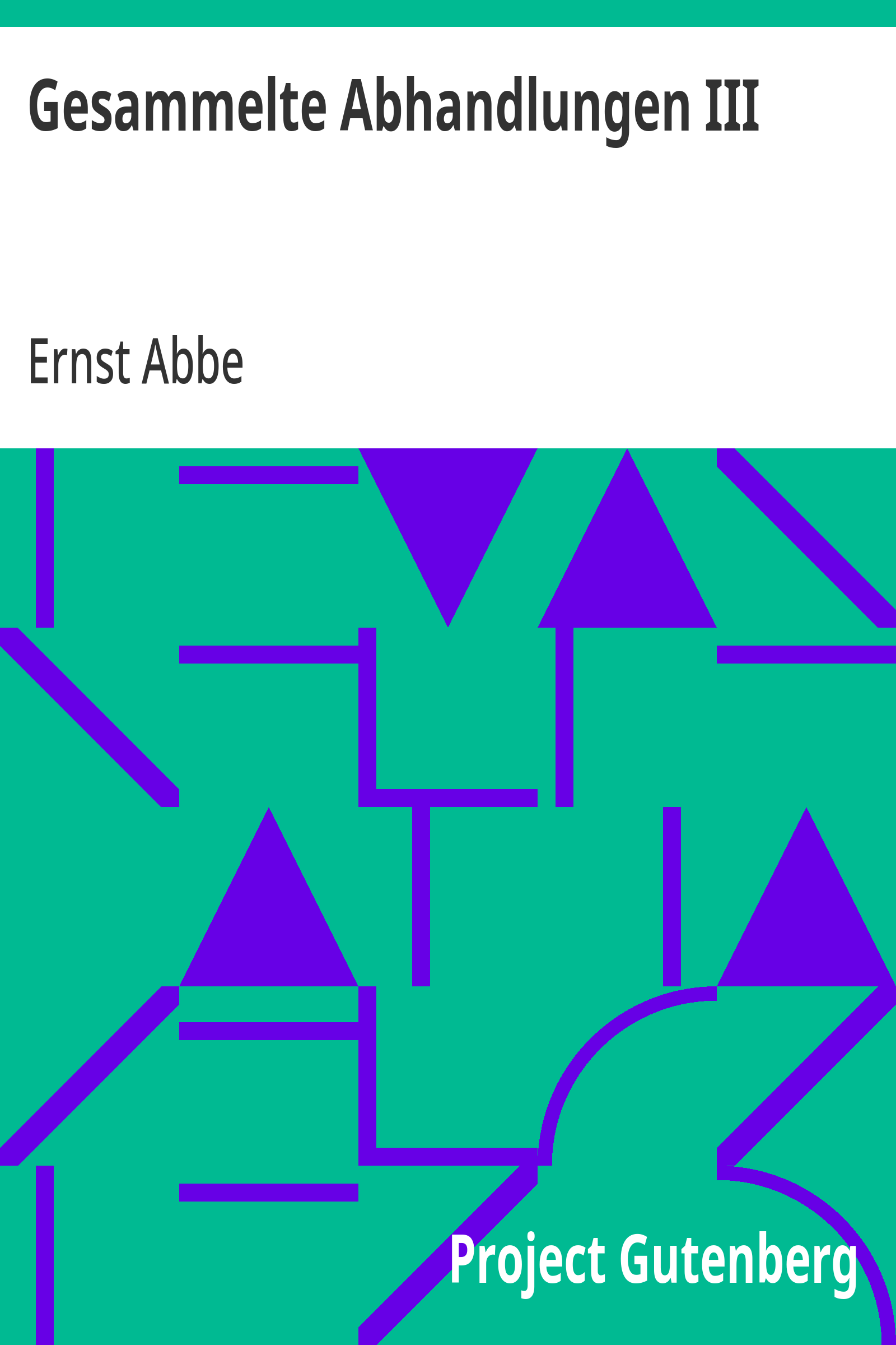 Cover: Gesammelte Abhandlungen IIIVorträge, Reden und Schrif 58e3bac20b 39d28b9e77