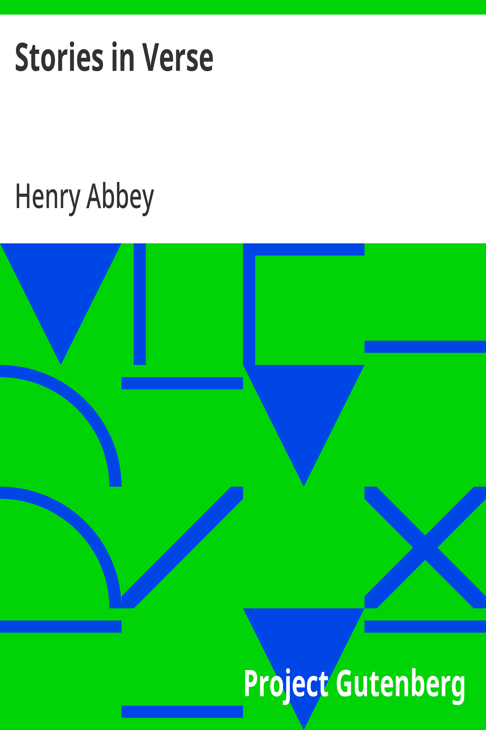 Cover: Stories in Verse