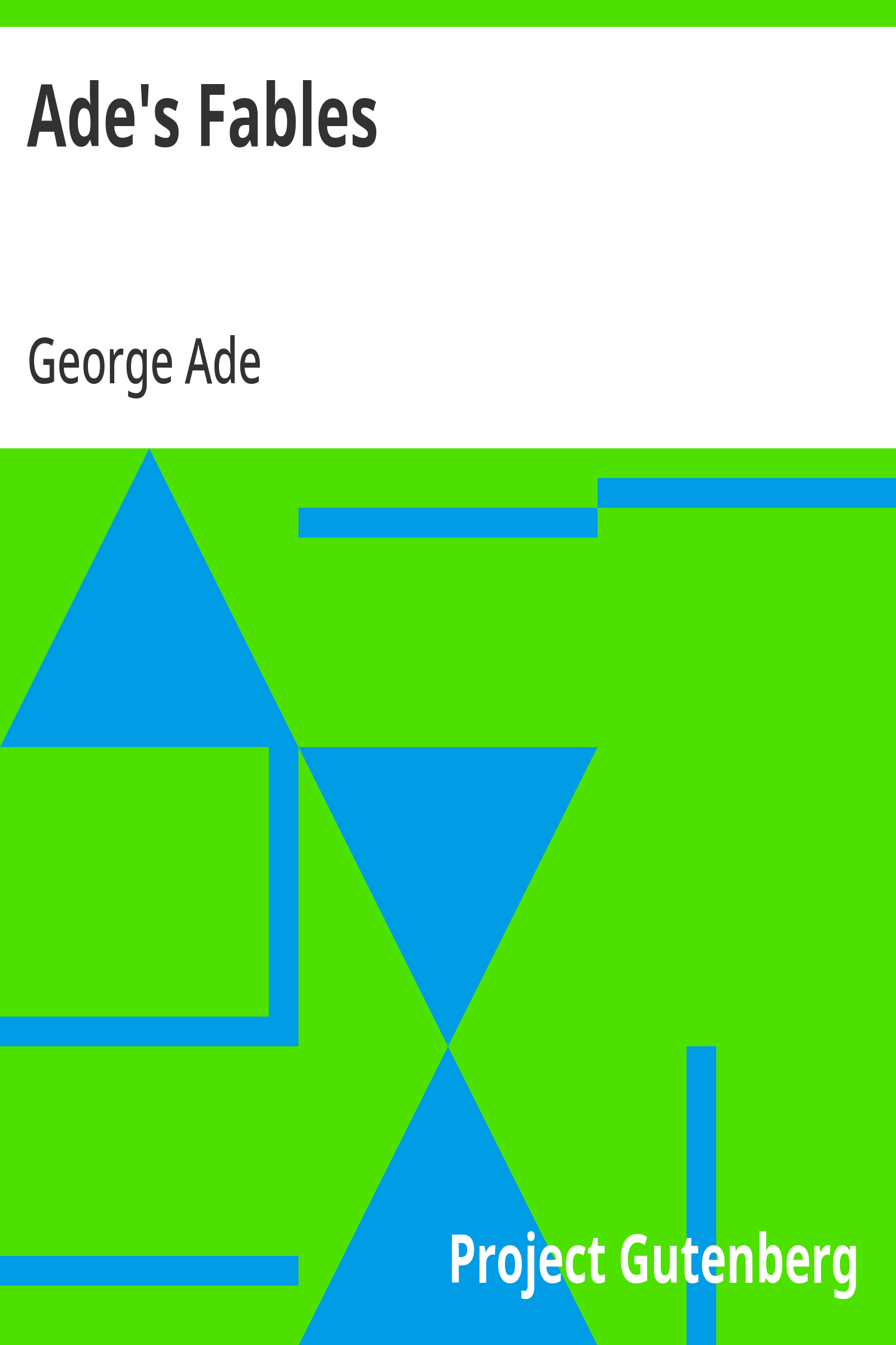 Cover: Ade's Fables