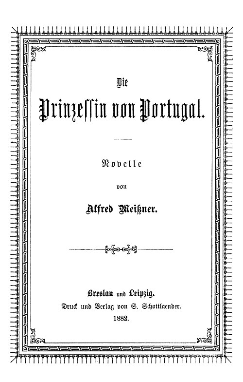 Cover: Die Prinzessin von Portugal
