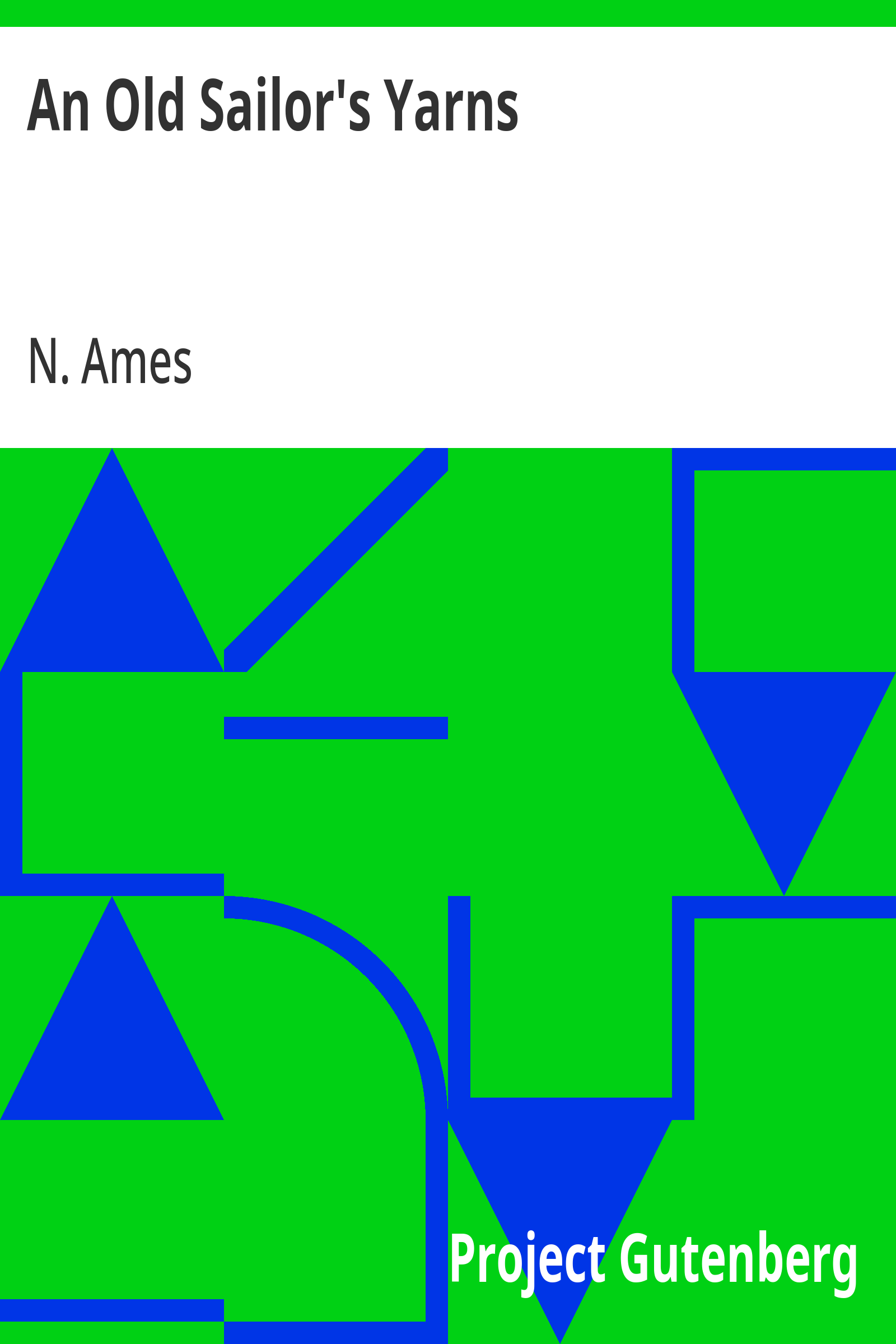 Cover: An Old Sailor's Yarns