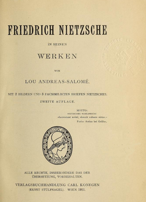 Cover: Friedrich Nietzsche in seinen Werken