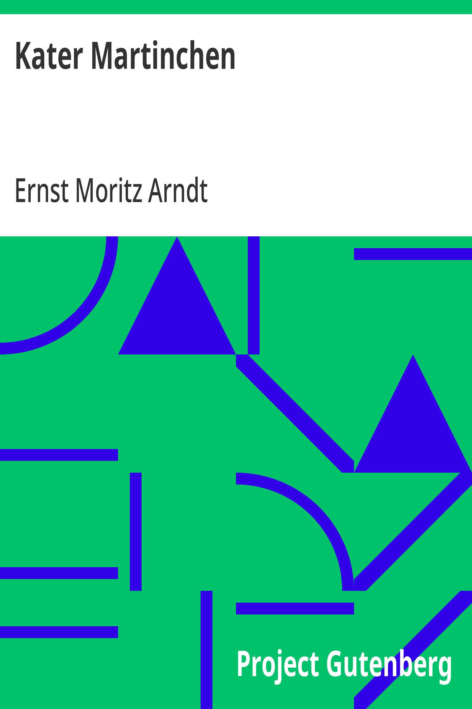 Cover: Kater Martinchen