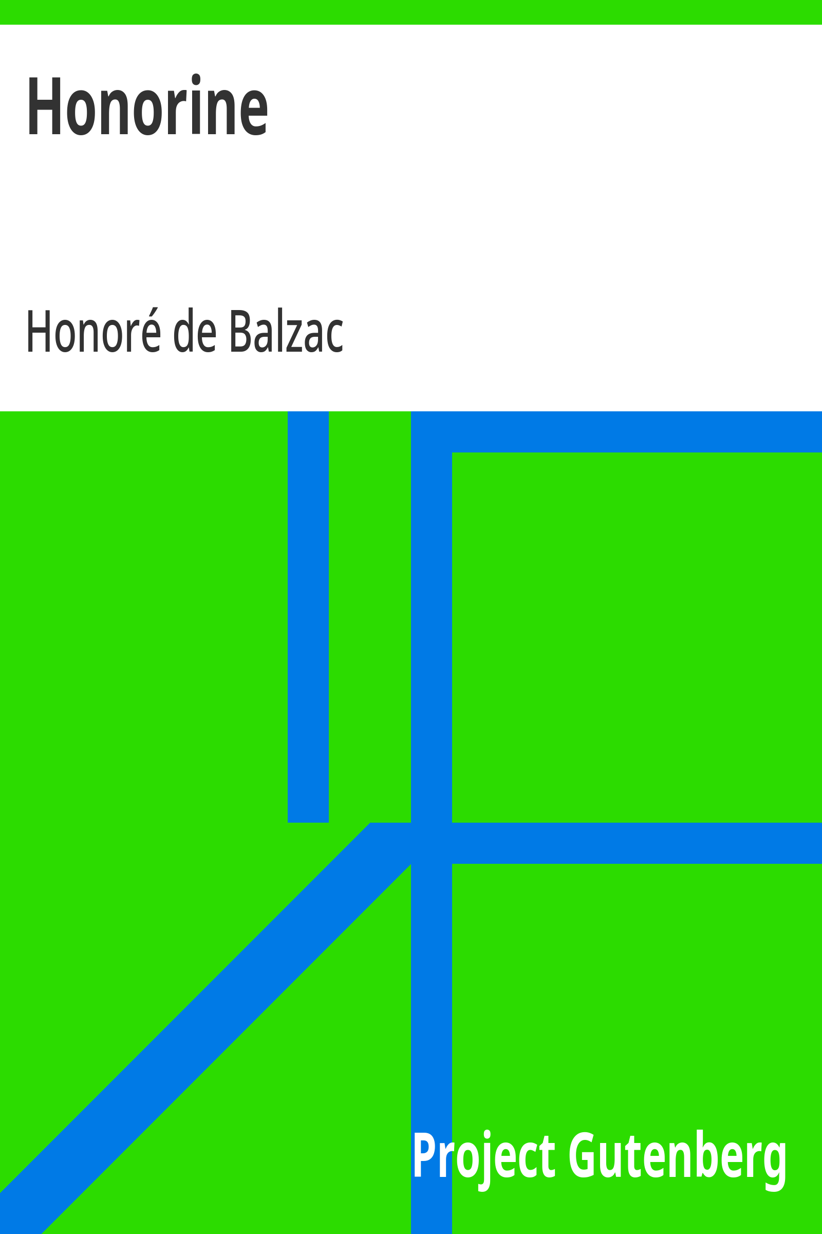 Cover: Honorine