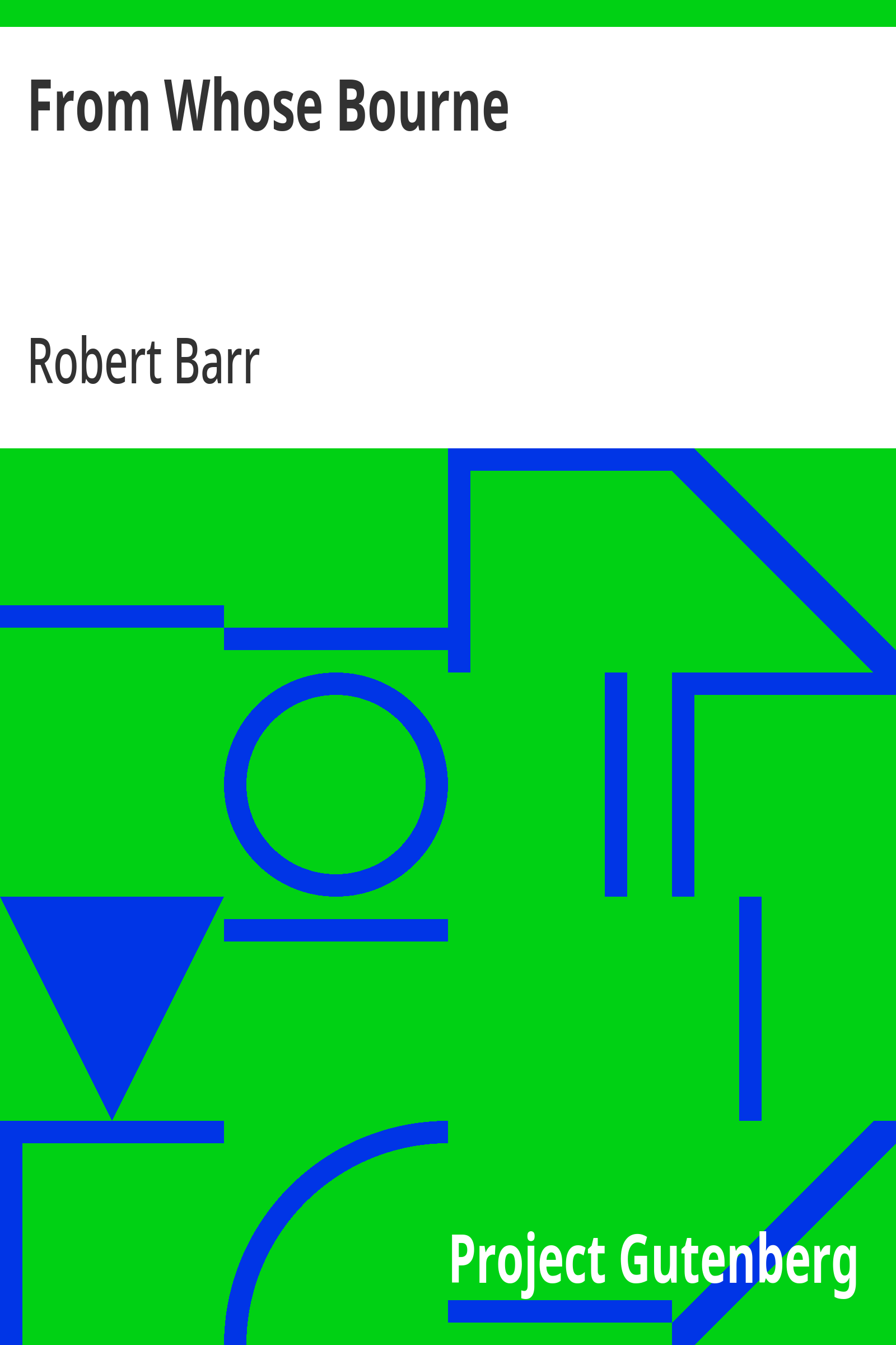 Cover: From Whose Bourne