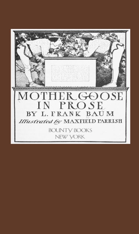 Cover: Mother Goose in Prose