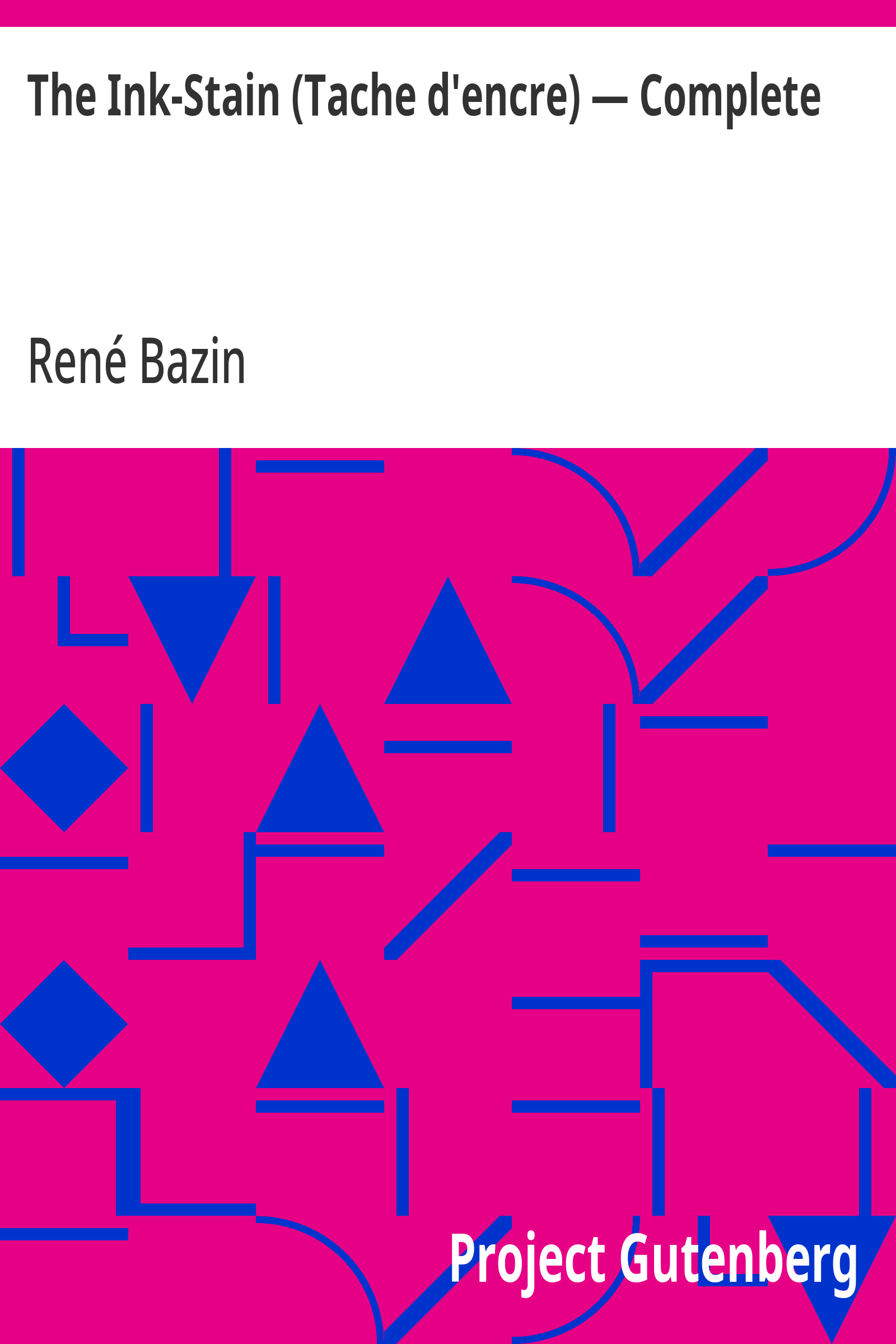 Cover: The Ink Stain (Tache d'encre) — Complete