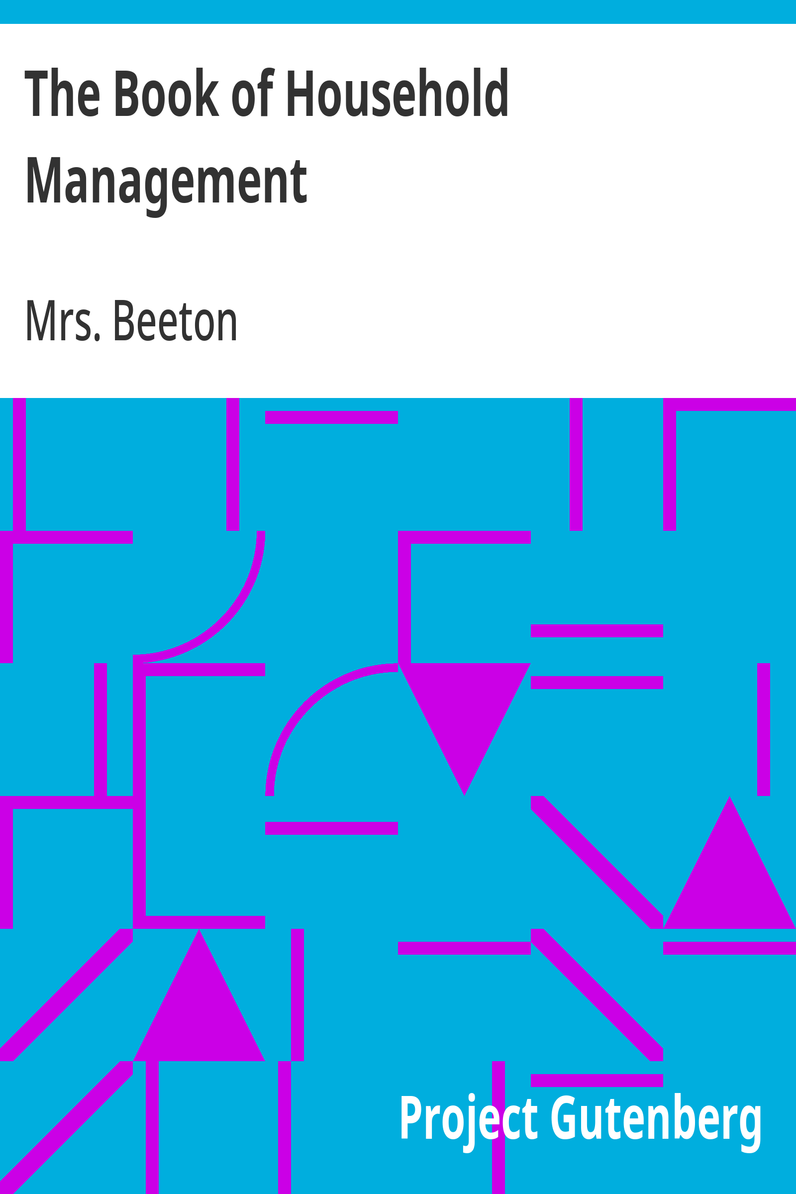 Cover: The Book of Household Management
