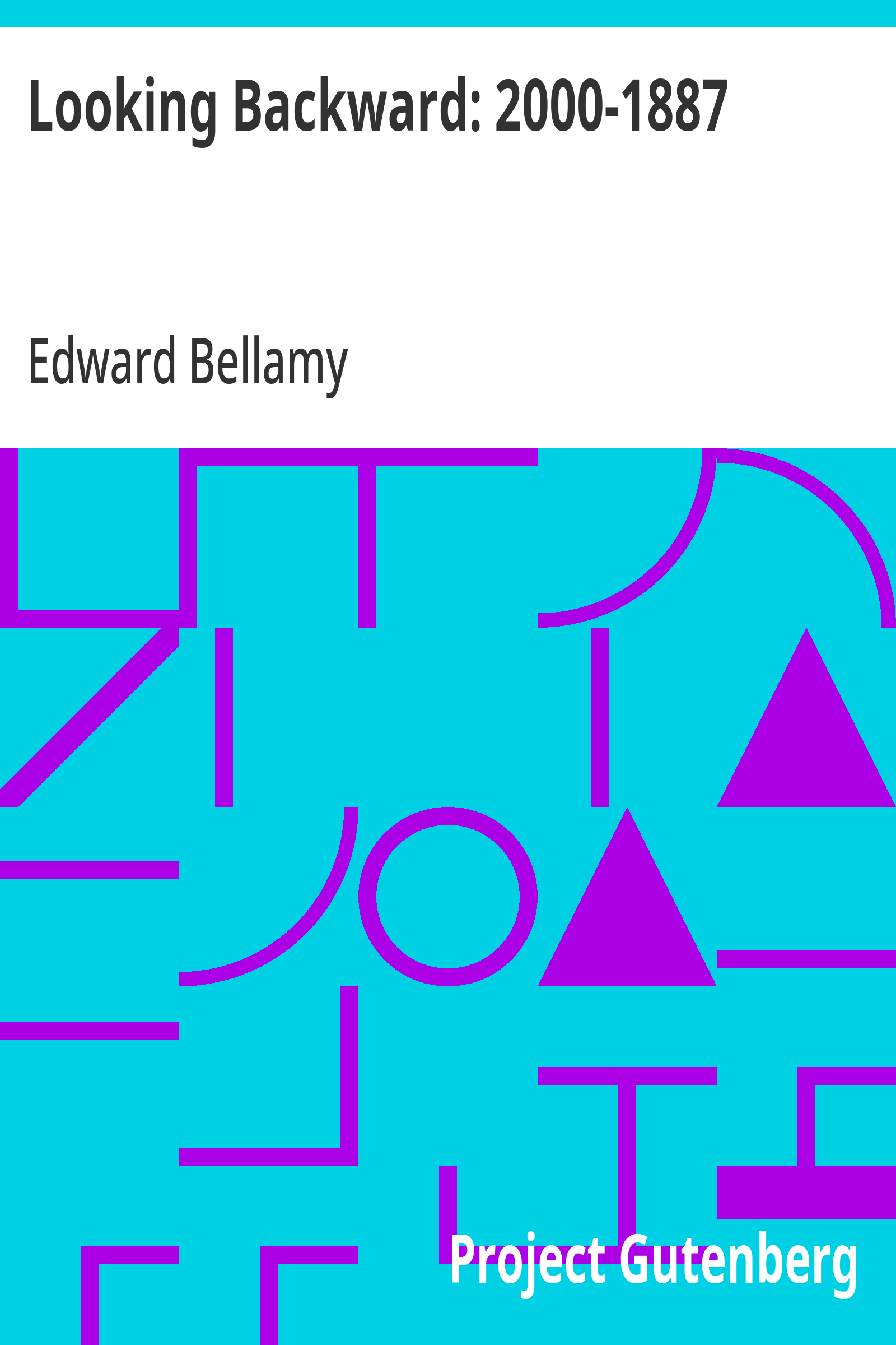 Cover: Looking Backward 2000 1887