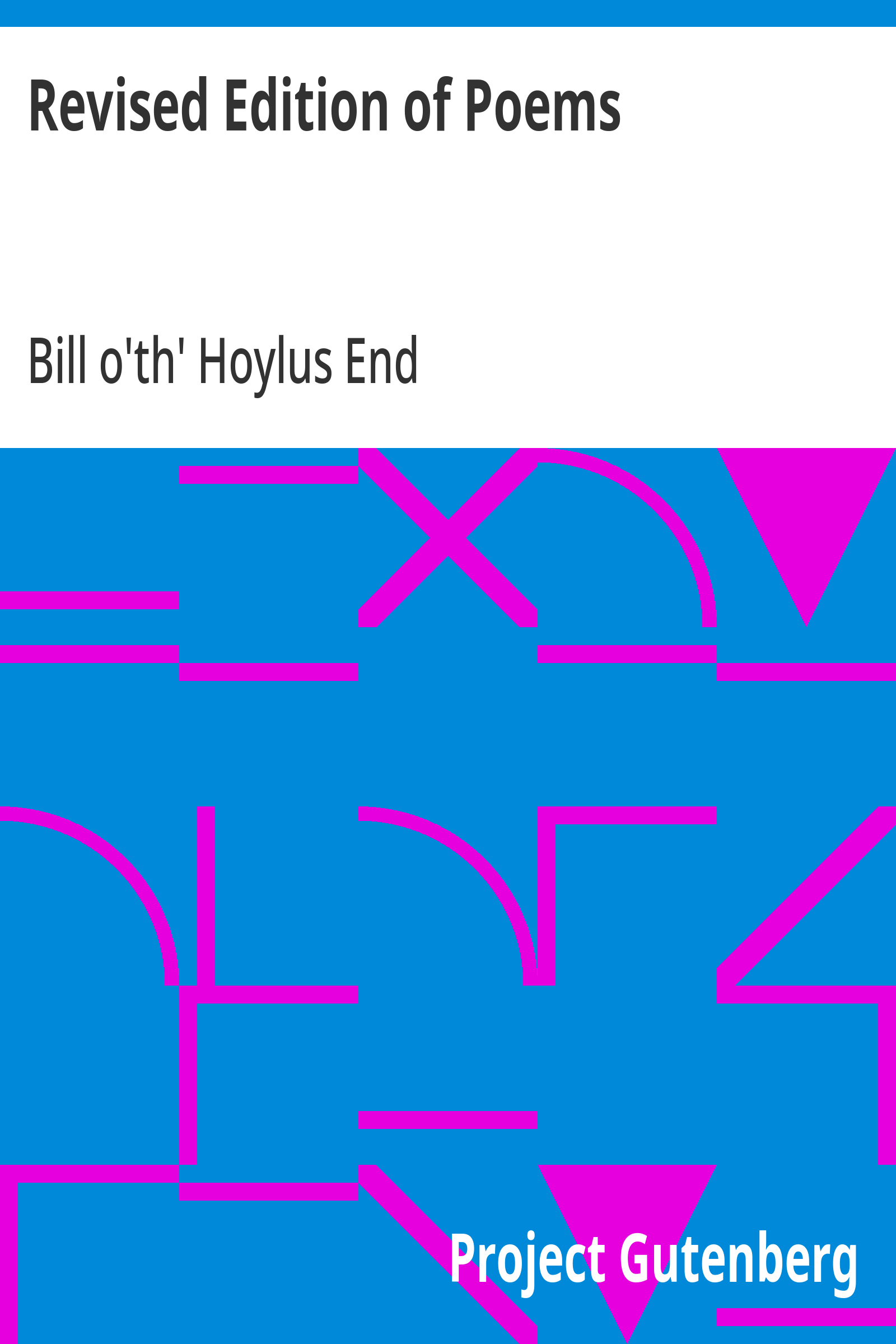 Cover: Revised Edition of Poems