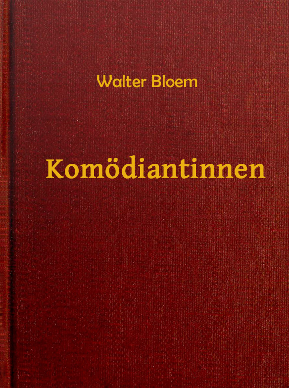 Cover: Komödiantinnen Roman