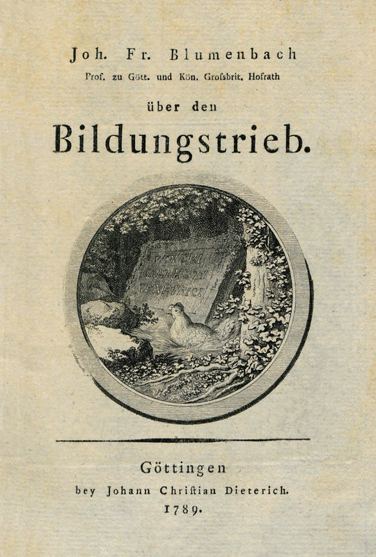 Cover: Über den Bildungstrieb