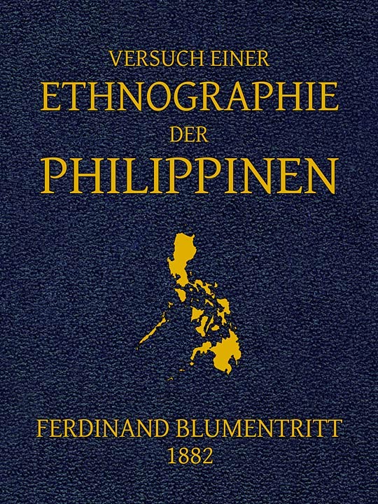 Cover: Versuch einer Ethnographie der Philippinen