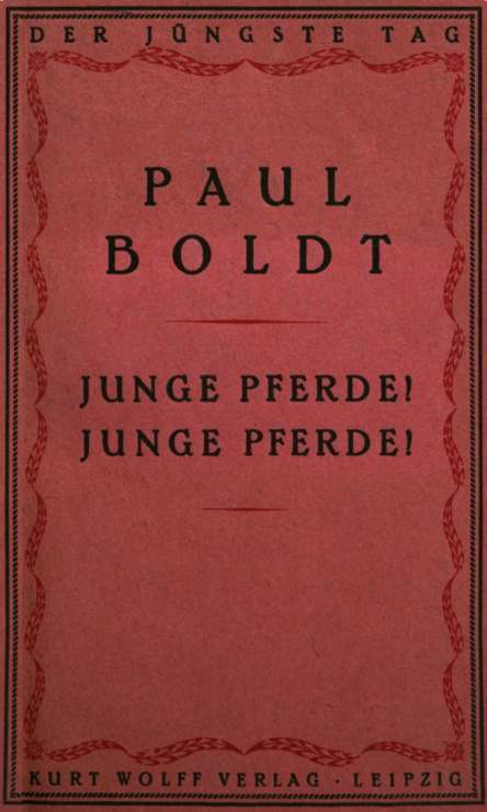 Cover: Junge Pferde! Junge Pferde!