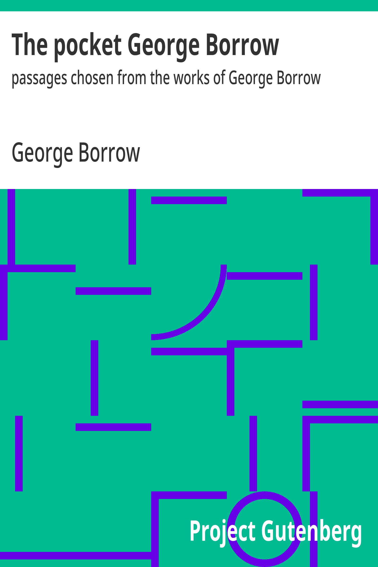 Cover: The pocket George Borrow