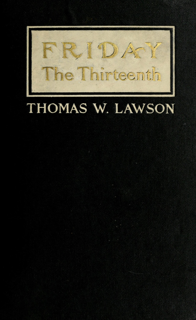 Cover: Friday, the Thirteenth A Novel