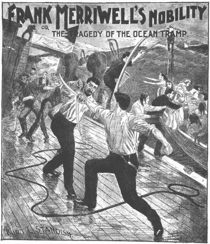 Cover: Frank Merriwell's Nobility; Or, The Tragedy of the Ocean Tramp