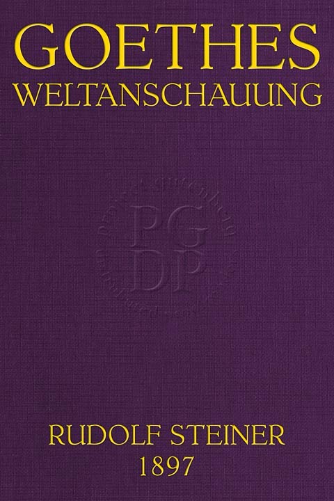 Cover: Goethes Weltanschauung