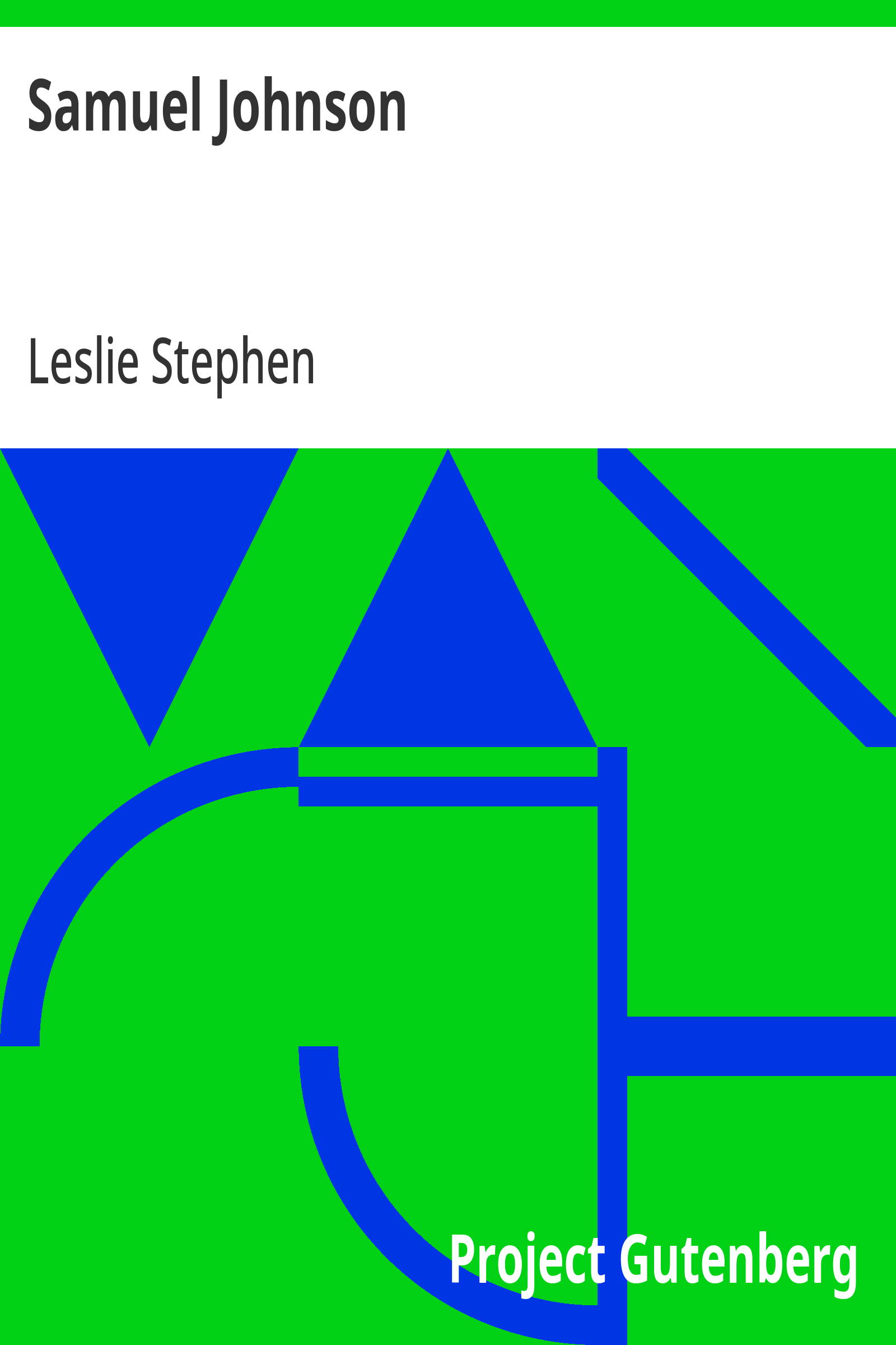 Cover: Samuel Johnson