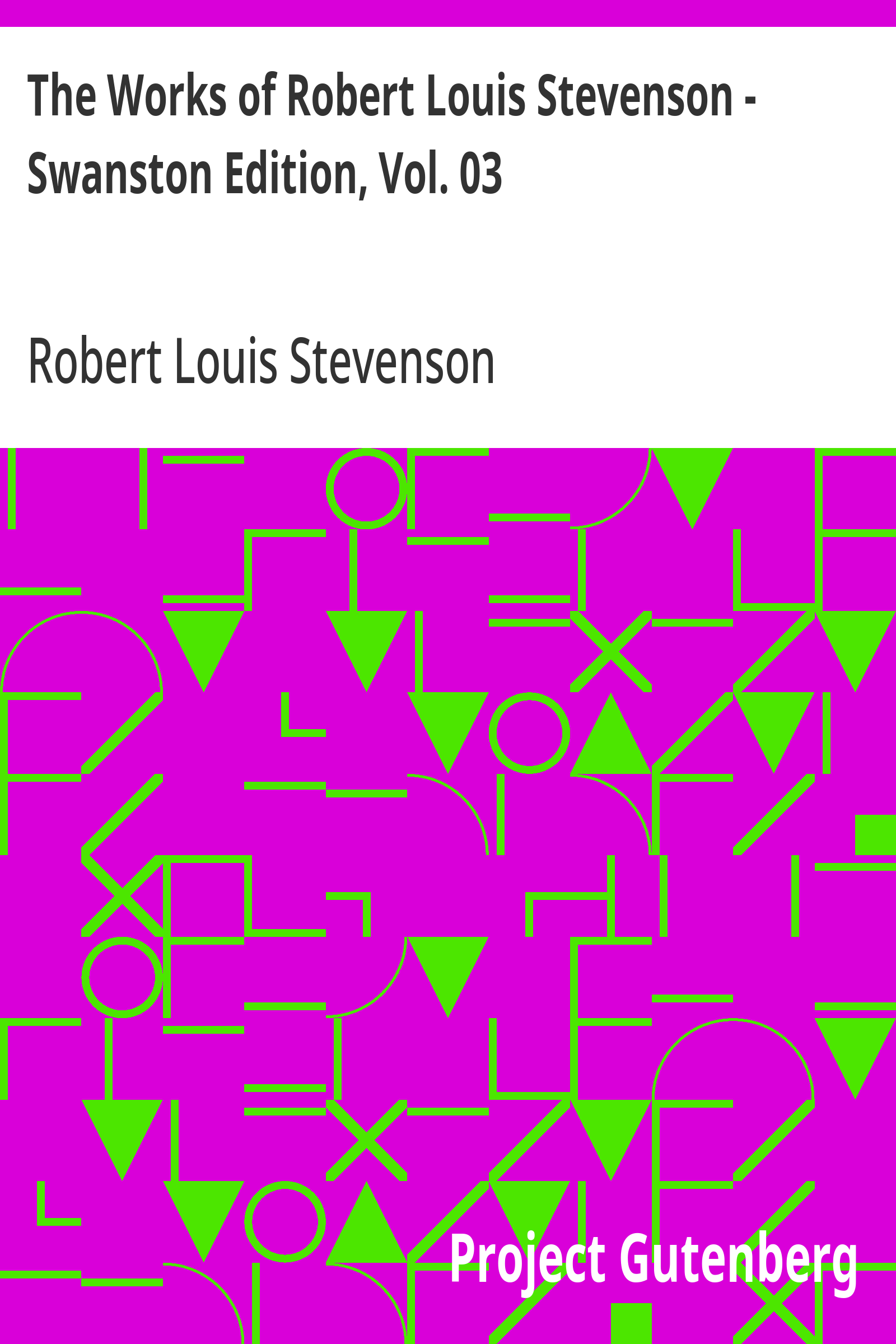 Cover: Swanston Edition, Vol. 03