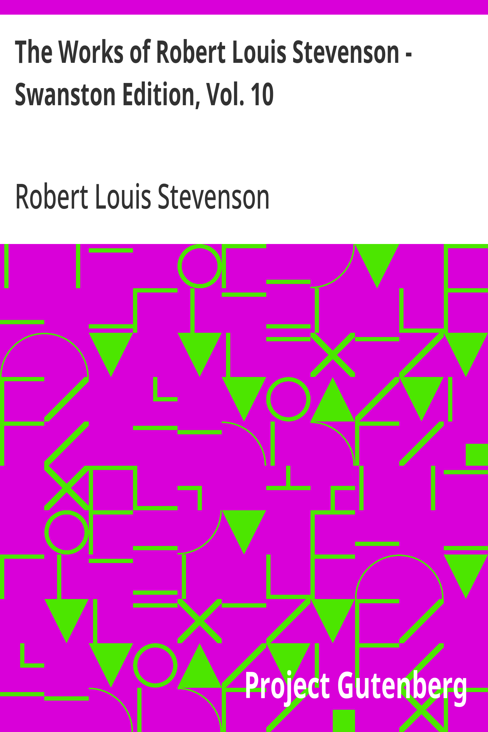 Cover: Swanston Edition, Vol. 10