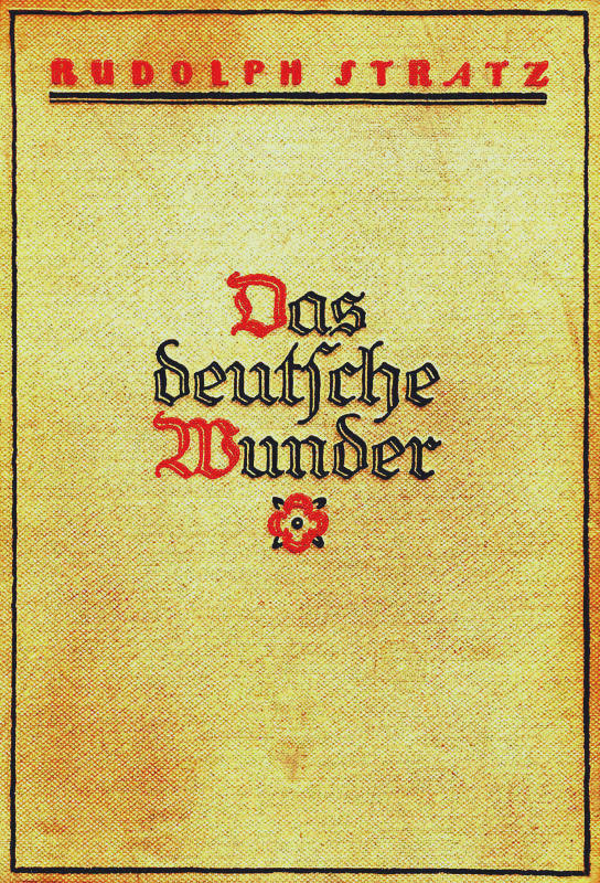 Cover: Das deutsche Wunder Roman