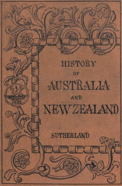Cover: History of Australia and New Zealand from 1606 to 1890