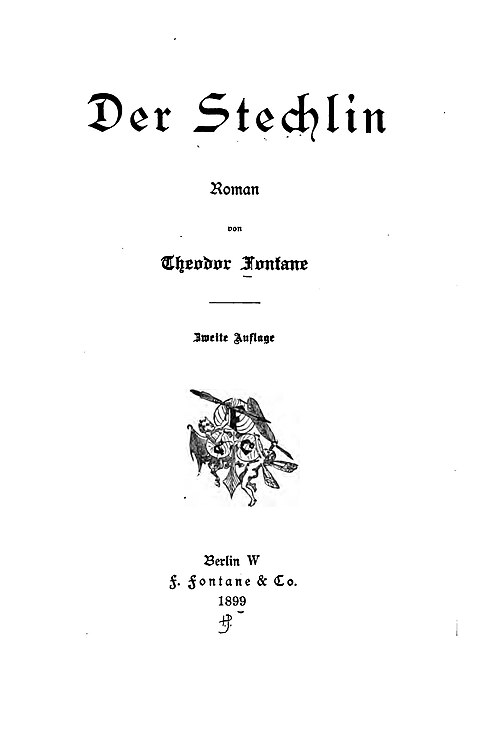 Cover: Der Stechlin
