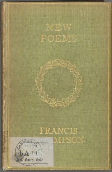 Cover: New Poems