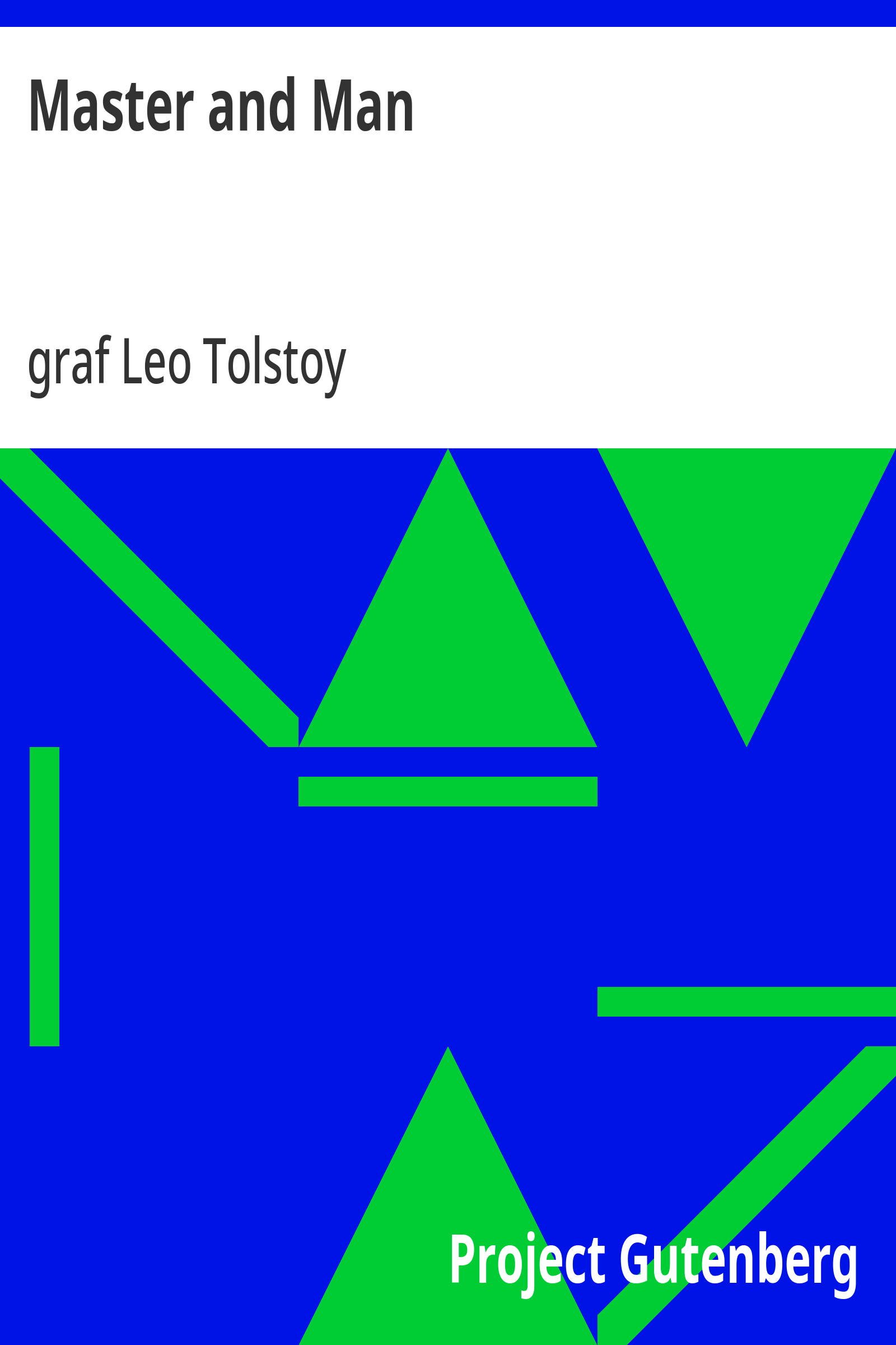 Cover: Master and Man