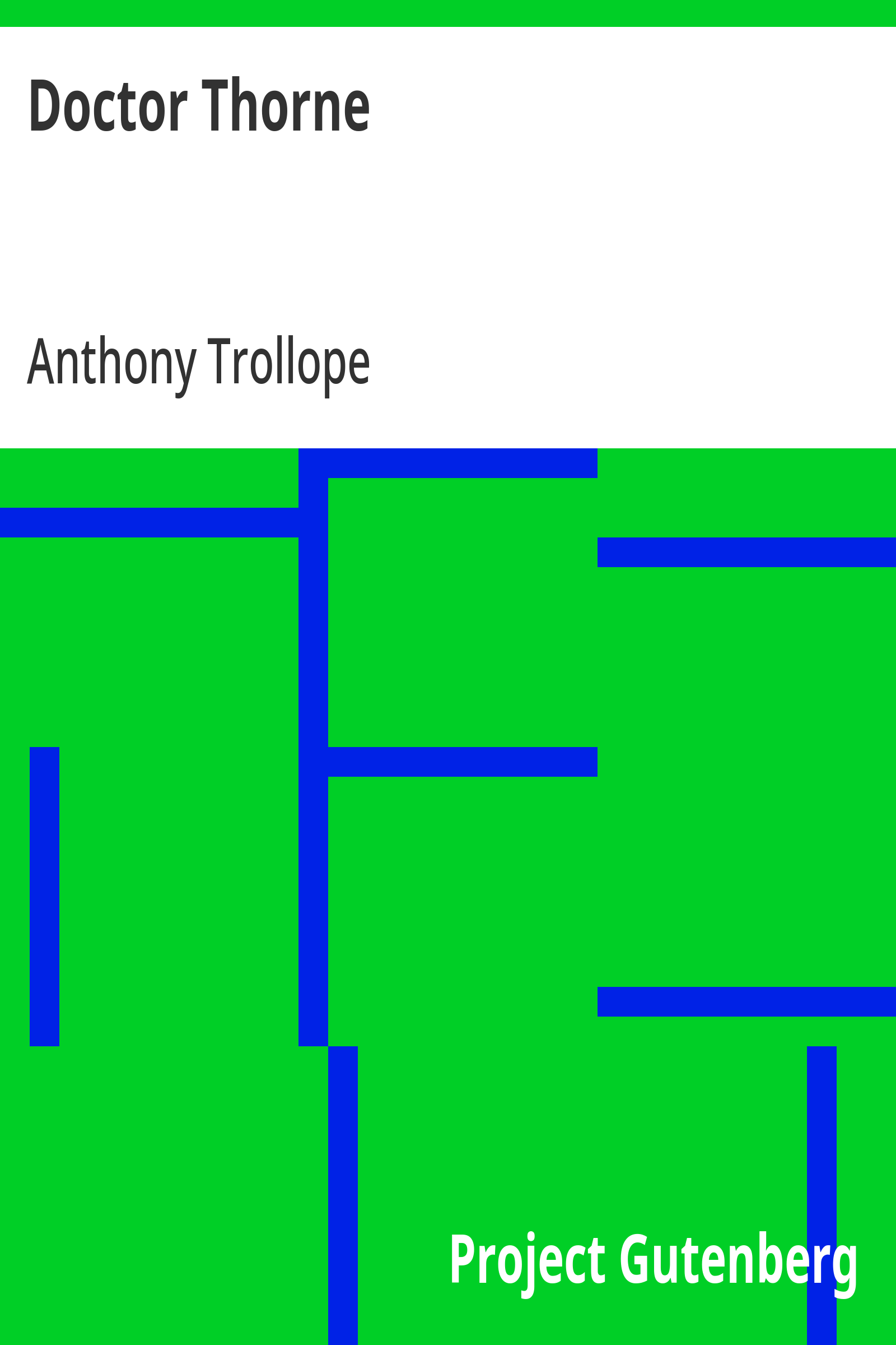 Cover: Doctor Thorne