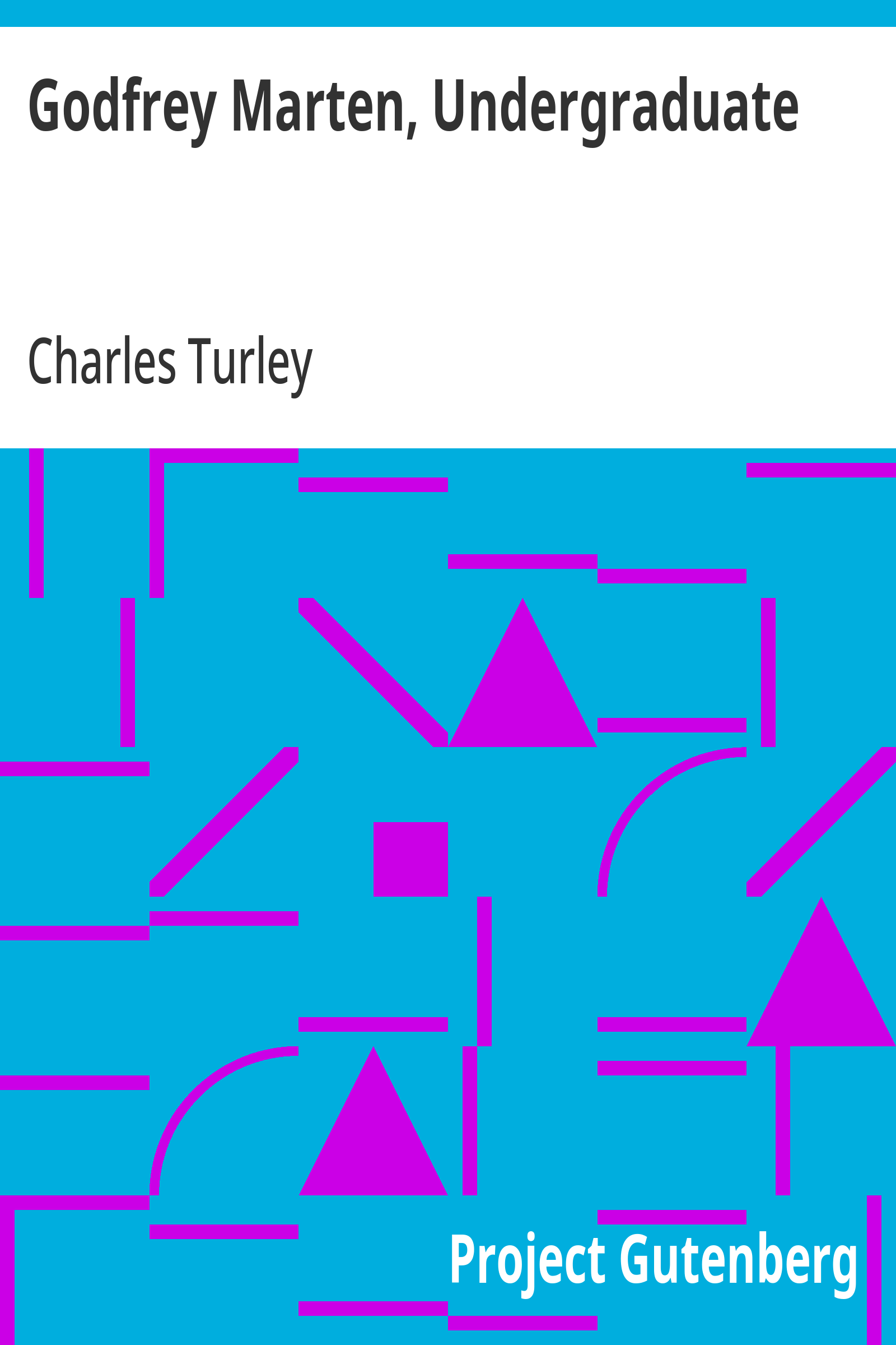 Cover: Godfrey Marten, Undergraduate