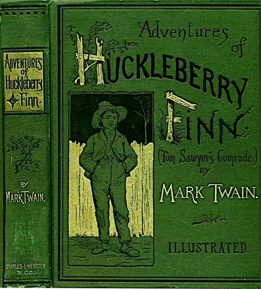Cover: Adventures of Huckleberry Finn