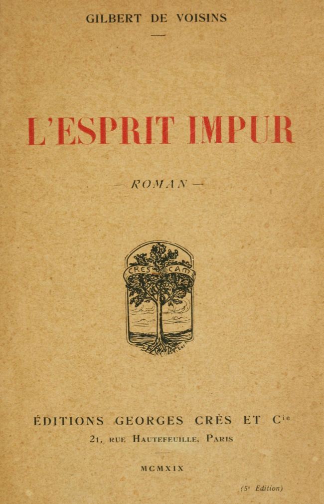 Cover: L'esprit impur roman [PG 64091]