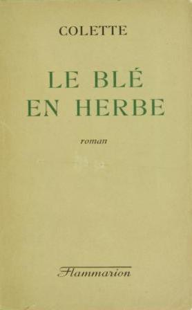 Cover: Le blé en herbe roman [PG 59926]