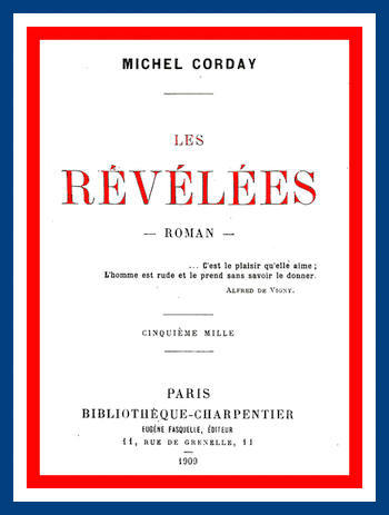 Cover: Les révélées roman [PG 51703]