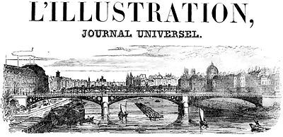 Cover: L'Illustration, No. 0004, 25 Mars 1843 [PG 33851]