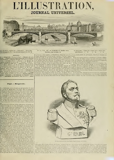 Cover: L'Illustration, No. 0057, 30 Mars 1844 [PG 44473]