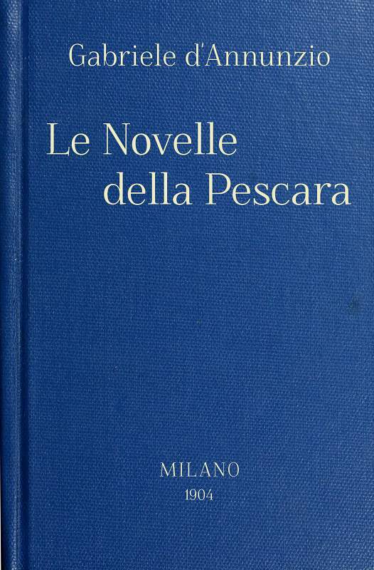 Cover: Le Novelle della Pescara [PG 53184]