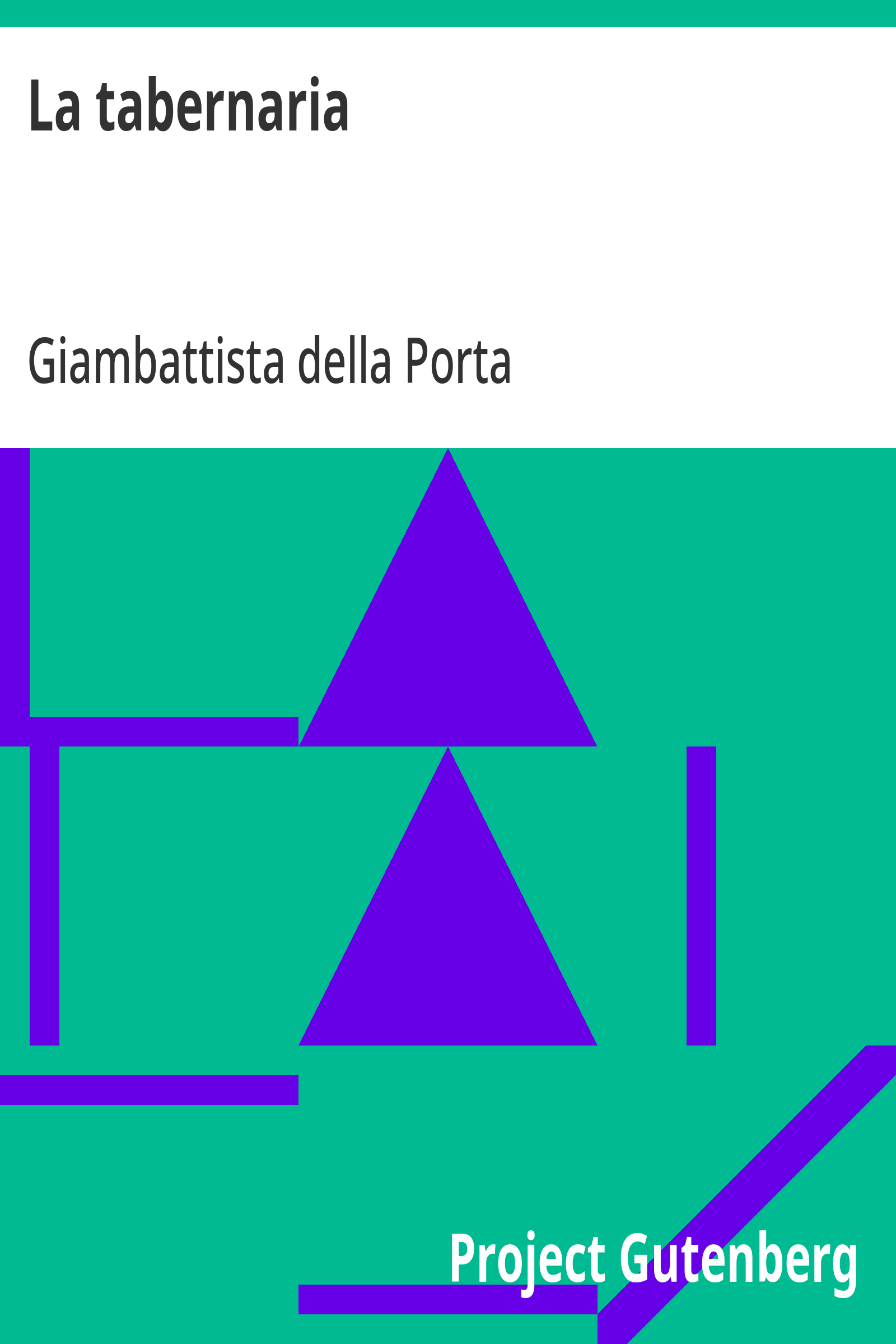 Cover: La tabernaria [PG 28355]