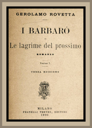 Cover: I Barbarò Le lagrime del prossimo. vol. 1 [PG 46748]