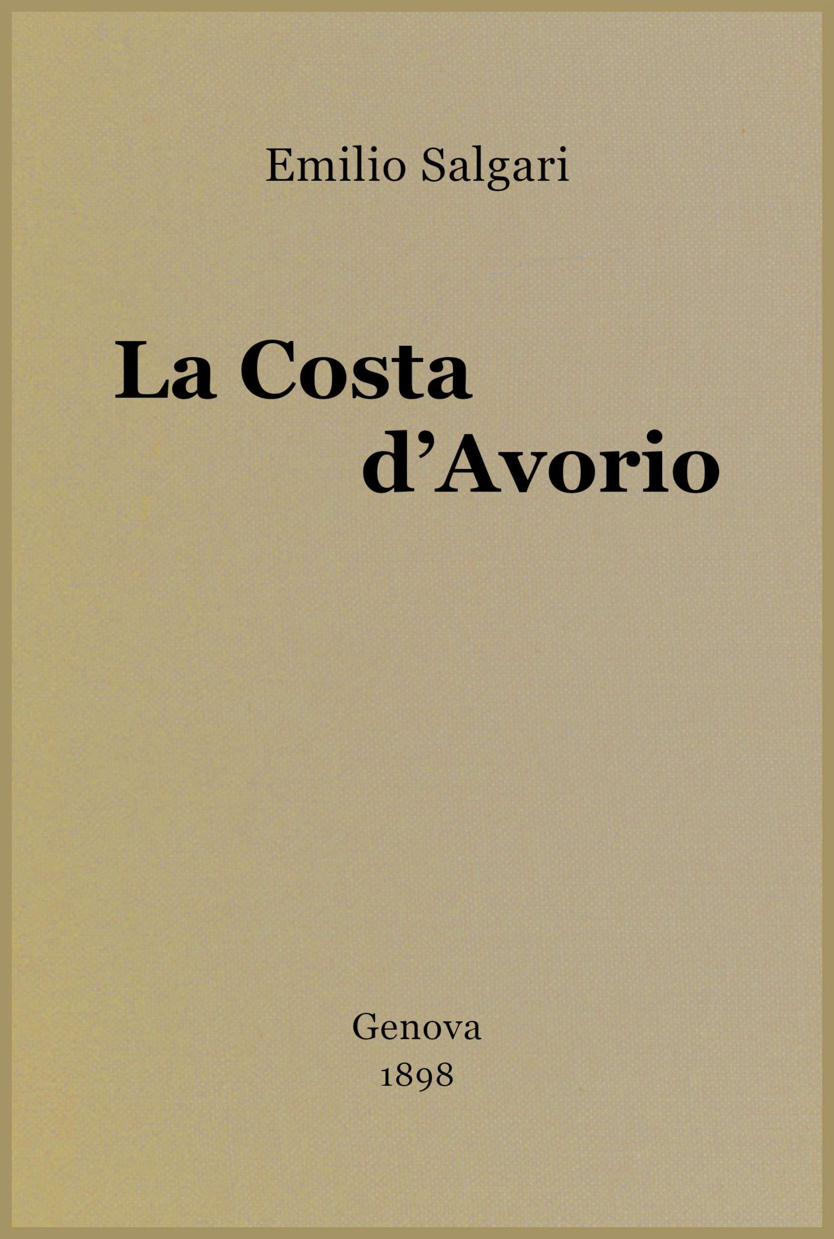 Cover: La Costa d'Avorio [PG 77094]