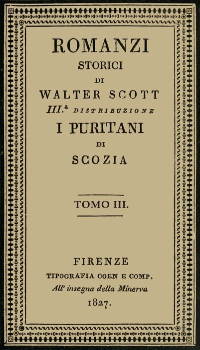 Cover: I Puritani di Scozia, vol. 3 [PG 43460]