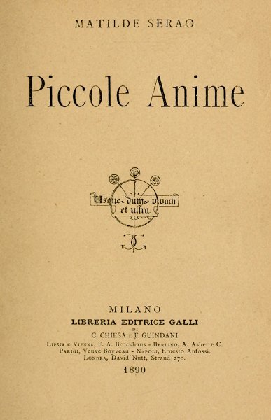 Cover: Piccole anime [PG 42416]