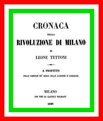 Cover: Cronaca della rivoluzione di Milano [PG 47328]