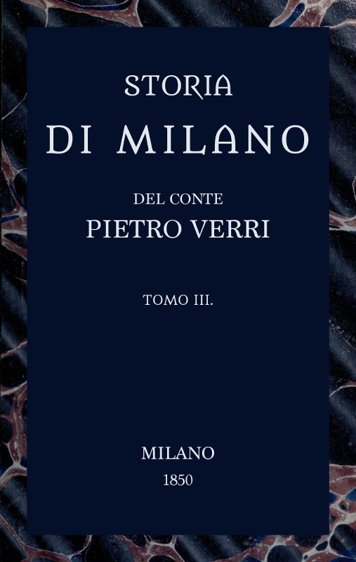 Cover: Storia di Milano, vol. 3 [PG 60499]
