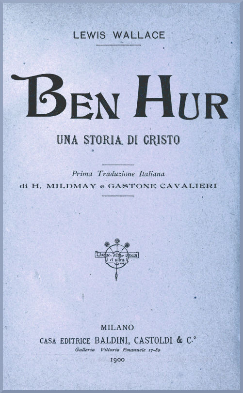 Cover: Ben Hur Una storia di Cristo [PG 58479]