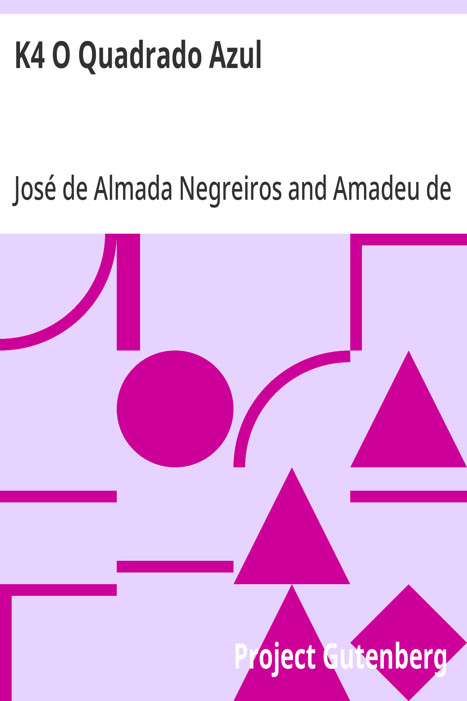 Cover: K4 O Quadrado Azul [PG 23133]