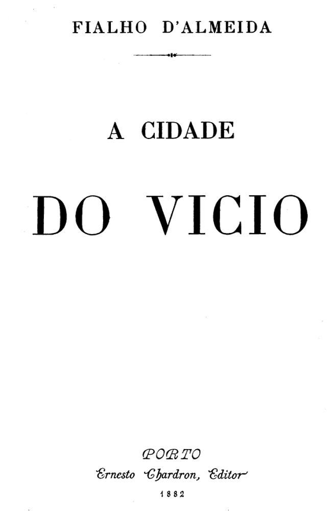 Cover: A cidade do vicio [PG 63080]