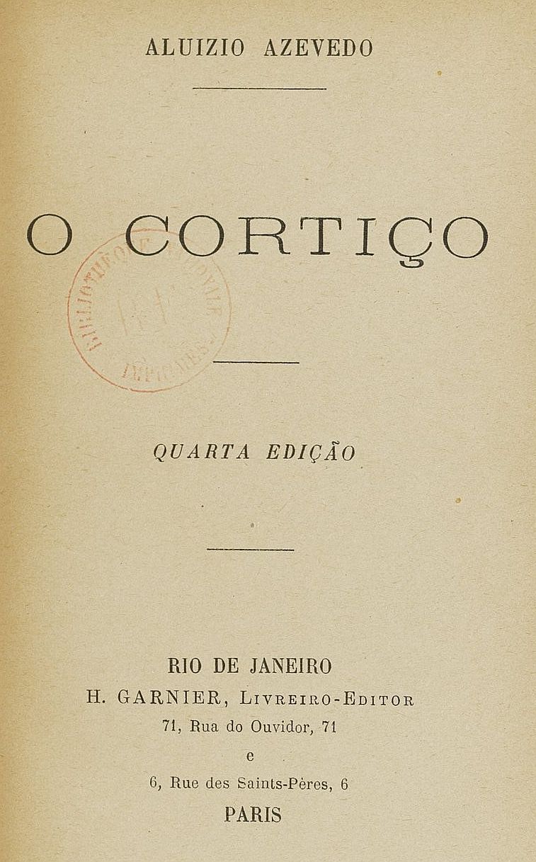 Cover: O Cortiço [PG 69187]